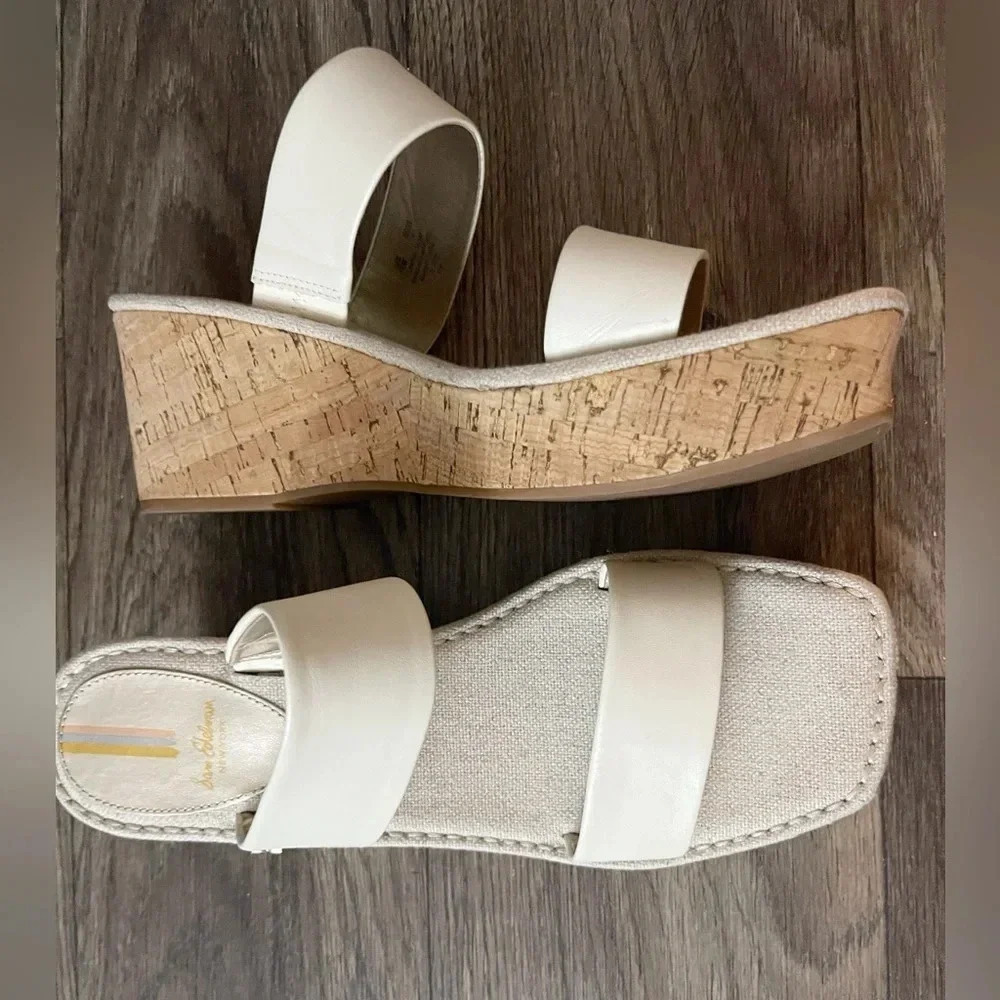 Sam Edelman Alissa cork platform wedge sandals boho festival coastalgrandma